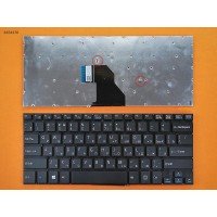 Клавіатура для Sony VAIO SVF14 series, RU, (чорна, без рамки, 9Z.NADBQ.20R, AEHK87001303A, 149239161, Original)