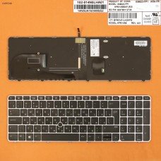 Клавиатура для HP EliteBook 755 G3 850 G3 850 G4, ZBook 15u G3 G4, RU, (с трекпоинтом, с подсветкой, 836623-FP1, 6037B0112735, HPM14N5, Original)