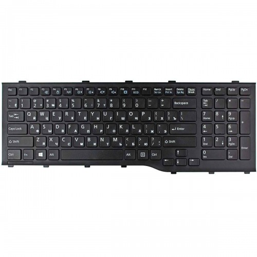 Клавиатура для ноутбука Fujitsu Lifebook Ah532 A532 N532 Nh532, RU, черная