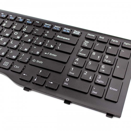 Клавиатура для ноутбука Fujitsu Lifebook Ah532 A532 N532 Nh532, RU, черная