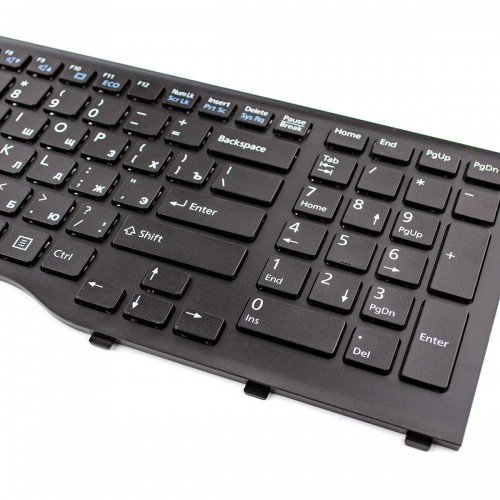 Клавіатура для Fujitsu Lifebook Ah532 A532 N532 Nh532, RU, чорна