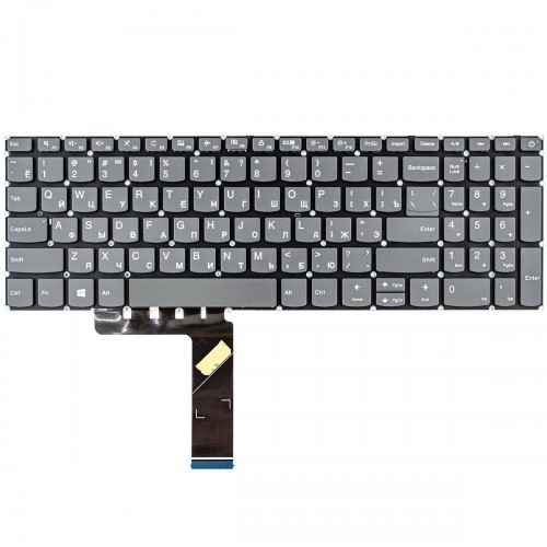 Клавиатура для ноутбука Lenovo IdeaPad 320-15 330-15 320-17 330-17 S145-15 V15-IGL 3-15 3-17, RU, (Grey, HC)