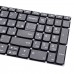 Клавиатура для ноутбука Lenovo IdeaPad 320-15 330-15 320-17 330-17 S145-15 V15-IGL 3-15 3-17, RU, (Grey, HC)