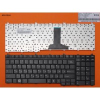 Клавіатура для Toshiba Satellite A500 A505 F501 L350 L355 L500 L583 L586 P500, RU, чорна