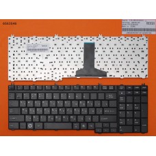 Клавіатура для Toshiba Satellite A500 A505 F501 L350 L355 L500 L583 L586 P500, RU, чорна