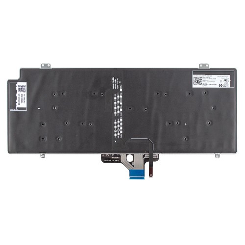 Клавиатура для ноутбука Dell Latitude 14 7410 2-in-1 series, RU/UA (с подсветкой, PK132UG2C00, DLM19K8, 0PWCJY, 0GMM47, Original)