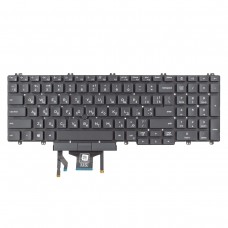 Клавиатура для Dell Latitude 5500 5501 5510 5511 Precision 3500 3501 3540 3541 3550 3551, UA (Black, Original, Backlight)