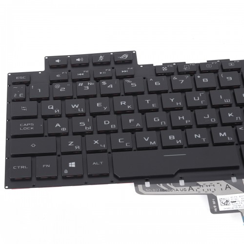 Клавіатура для ноутбука Asus ROG Zephyrus GA502D GU532G GU502D GX502G GX532G series, RU/UA, Black, Colorful backlight