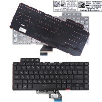 Клавиатура для Asus ROG Zephyrus GA502D GU532G GU502D GX502G GX532G, RU/UA, Black, Colorful backlight
