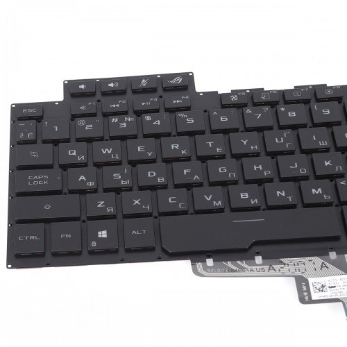Клавіатура для ноутбука Asus ROG Zephyrus GA502D GU532G GU502D GX502G GX532G series, RU/UA, Black, Colorful backlight