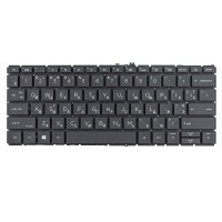 Клавіатура для HP EliteBook 830 G7, RU/UA, Black, Backlit, Original