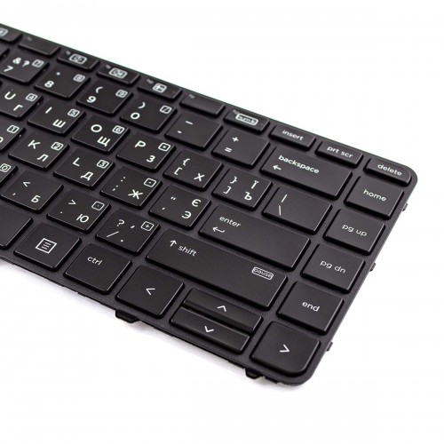 Клавиатура для ноутбука HP ProBook 430 440 445 G3 G4, 640 645 G2 G3, RU/UA, (Black, Backlit, Trackpoint)