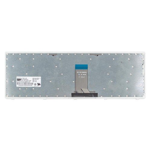 Клавіатура для ноутбука Lenovo IdeaPad Z710 U510, RU, (чорна, с сріблястою рамкою)