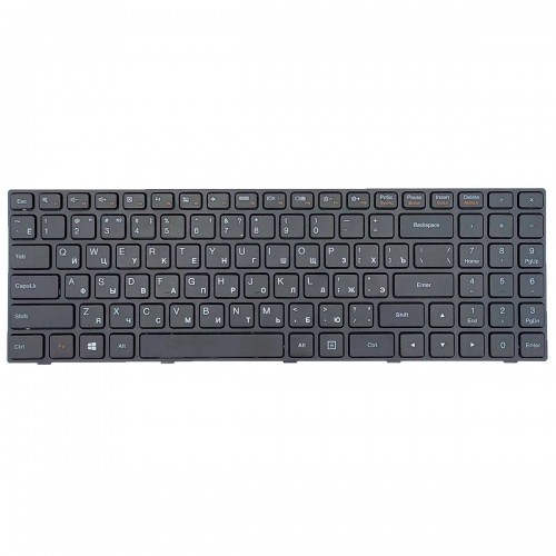 Клавиатура для ноутбука Lenovo Ideapad 100-15IBY B50-10, RU, черная