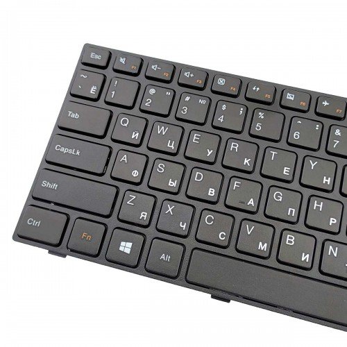 Клавіатура для Lenovo Ideapad 100-15IBY B50-10, RU, чорна