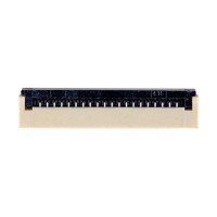 FFC Разъем 20pin*1.0mm, Flip type, контакты внизу