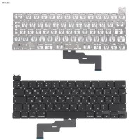 Клавиатура для MacBook Pro 13" A2289 2020 года, RU, Black, (вертикальный Enter)