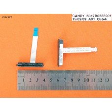 Шлейф Sata HDD/SSD для HP 14-AF 14-AC 14-AN 14-AM, HP 240 245 246 G4, (6017B0588901, 815139-001)