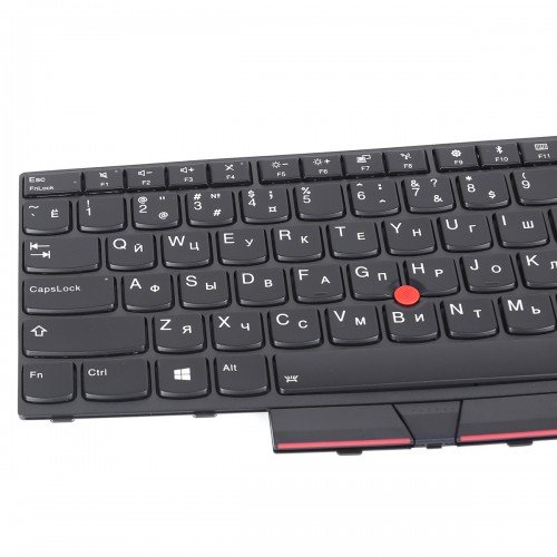 Клавіатура для ноутбука Lenovo ThinkPad T570 T580 P51s P52s, RU, Black, Backlit, Trackpoint