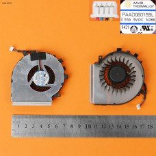 Вентилятор для MSI GE72VR GP72VR 6RF MS-179B, GE62VR GP62MVR MS-16J9 MS-16JB, 9mm высота (4pin, для CPU, Original)