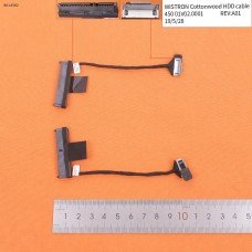 Шлейф Sata HDD/SSD для Dell Inspiron 13 7347 7348, (0MK3V3, 450.01V02.0001)