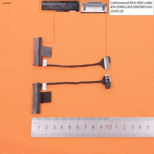 Шлейф Sata HDD/SSD для ноутбука Dell Inspiron 13-7359 Series, (0VK4H9, 450.05M02.0001)