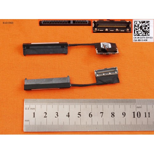 Шлейф Sata HDD/SSD для ноутбука Dell Alienware 15 R3 R4, DC02C00DD00 0KG0TX