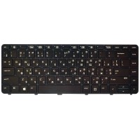 Клавиатура для HP ProBook 430 440 445 G3 G4, 640 645 G2 G3, RU (Black, Backlit, Original)