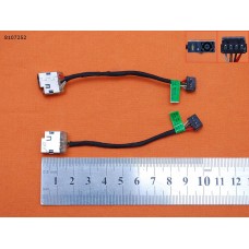 Роз'єм гніздо живлення для HP Compaq TPN-Q117 Q117 Series, (715813-YD4 715813-FD4 715813-SD4 CBL00369-0100, з проводом/кабелем)