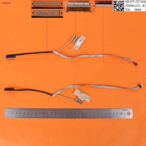 Шлейф матриці для HP ProBook 430 431 435 436 G5, (DD0X8ALC012, eDP 30pin, Original)