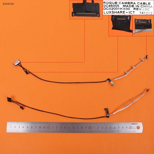 Шлейф вебкамеры для ноутбука Lenovo Thinkpad X230S X240 X240S X250 X260 X270, (DC02001KX00, Original)