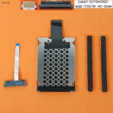 Шлейф Sata HDD/SSD с креплением для HP 15-CW 15-CS TPN-Q120 series, (DOY0HHD001, DD0G7BHD011, L23889-001)