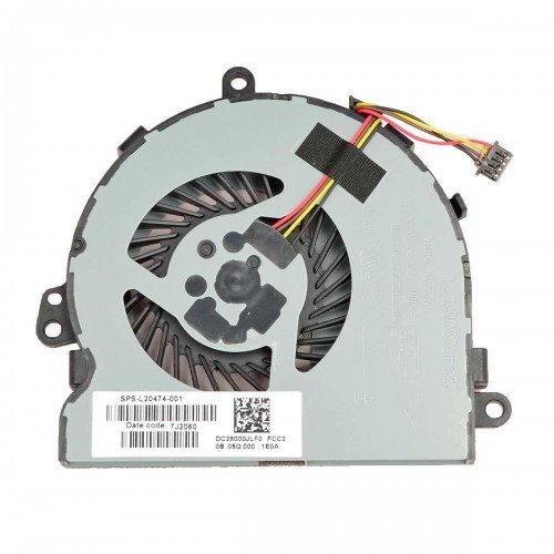 Вентилятор для ноутбука HP 15-DA 15-DB 15-DR 15Q-DX 15T-DS, 250 255 256 258 G6 G7, (L20474-001, DC28000JLF0, DFS470805CL0T F3KM, Original)