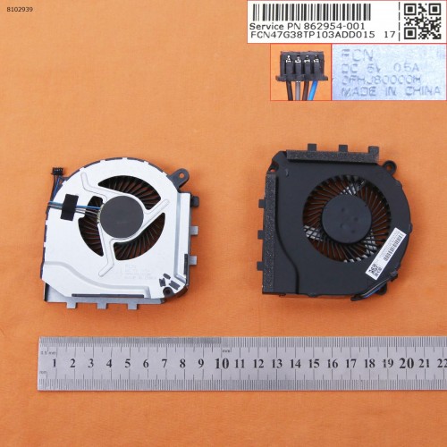Вентилятор кулер для ноутбука HP 17-W G38-L G38-R TPN-Q175 (for GPU fan, 862954-001,0FHJ80000H, Original)