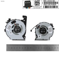 Вентилятор кулер для HP Pavilion 15-CX TPN-C133, (L20335-001, L20334-001, DC28000KZF0, DC28000KYF0, пара CPU+GPU, Original)