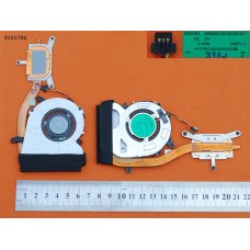 Вентилятор с радиатором Sony Vaio FIT13A SVF13 SVF13N (система охлаждения, Original)
