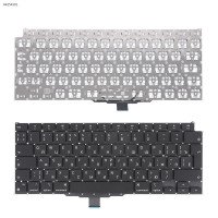 Клавиатура для MacBook Air 13" A2337 M1 2020 года, RU, Black, (вертикальный Enter) Клавиатура для MacBook Air 13" A2337 M1 2020 года, RU, Black, (вертикальный Enter)