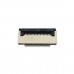 FFC Разъем для ноутбука 18pin*0.5mm, Flip type, контакты внизу