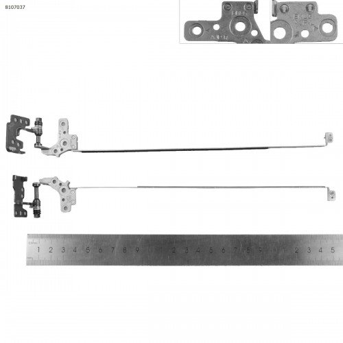 Петлі для Asus FX80 FX80G FX80GD FX504 FX504G FX504GD FX504GE, 13NR00I0AM0401, 13NR00I0AM0501, пара, ліва+права