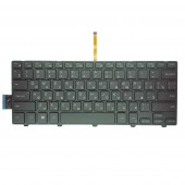 Клавиатура Dell Inspiron 14-3000 5447 5442 5445 7447 Series (RU, черная, с подсветкой)