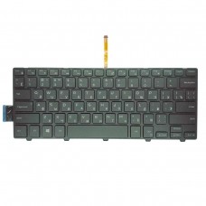 Клавиатура Dell Inspiron 14-3000 5447 5442 5445 7447 Series (RU, черная, с подсветкой)