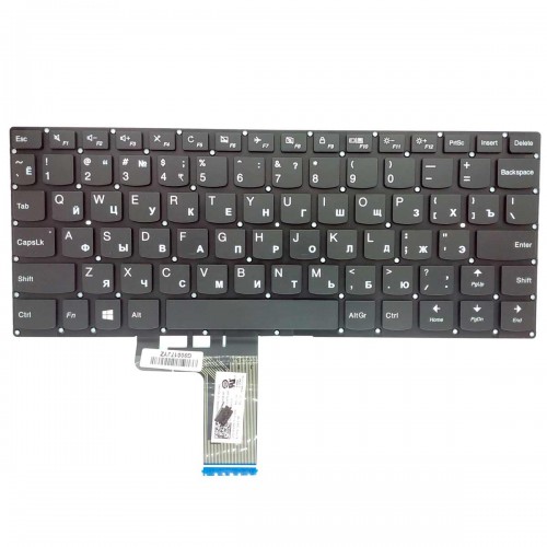 Клавиатура для ноутбука Lenovo Yoga 310-11 310-11IAP 710-11 710-11IKB 710-11ISK series, RU, Black