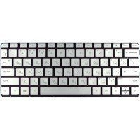Клавиатура для HP Spectre 13-v 13-v001xx 13-v011dx 13-v021nr series, RU/UA, (Silver, с подсветкой)