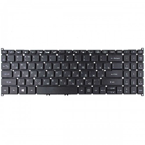 Клавиатура для ноутбука Acer A315-22 A515-43 A515-44 A515-45 A515-52 A515-54 A515-55 A515-56 SF315-41 EX215-31, RU, Black