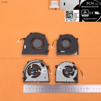 Вентиляторы кулеры для Dell G3 3579 3779 G5 5587 P75F, (CPU+GPU, DFS481105F20T, DC28000KUR0, DC28000KVR0, DFS551205ML0T, Original)