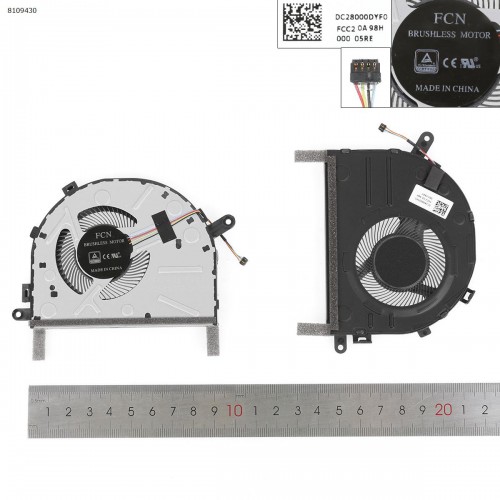 Вентилятор кулер для ноутбука Lenovo Ideapad 330S-14IKB 330S-14AST 330S-15IKB 330S-15AST 330S-15ARR, (DC28000DYF0, DFS561405PL0T FKH9, Original)