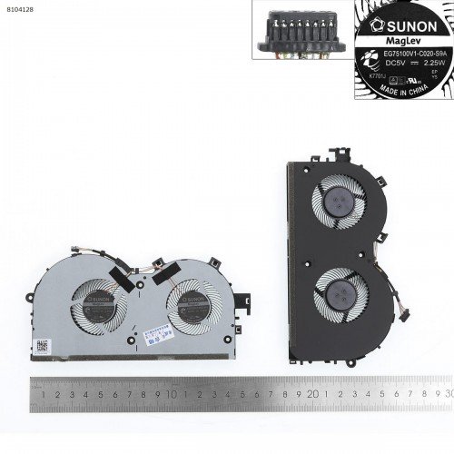 Вентилятор кулер для Lenovo Rescuer Y520-15IKBM R720-15IKBN, (1060Ti Graphics card)
