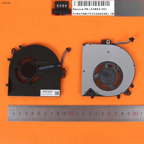 Вентилятор кулер для ноутбука HP Probook 450 455 470 G5 (Original)
