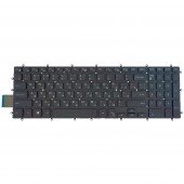 Клавіатура для Dell Inspiron 3580 3581 3584 5570 7566 7567 7577 P66F P72F P75F, RU, Black, Backlit, Аналог
