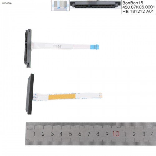 Шлейф Sata HDD/SSD для ноутбука HP Envy M6-AR 15Z-AR 15-AQ M6-AQ 15T-AQ, (856788-001, 450.07K06.0001)